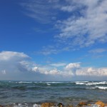 Picturesque coast Mediterranean sea Picturesque coast Mediterranean sea